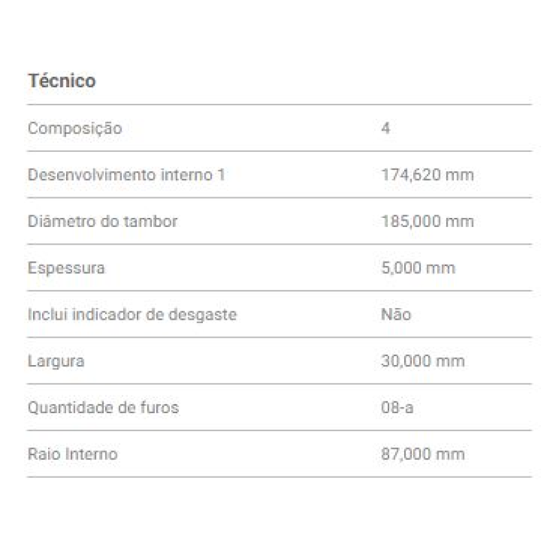 Lona Freio Fi90 Frasle