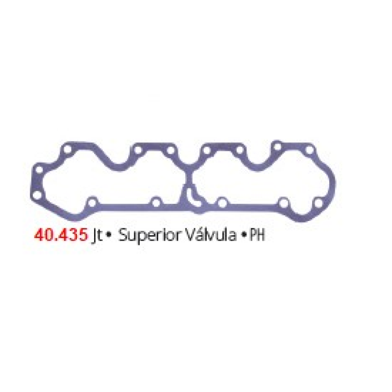 Junta Sup Tampa Valvula 40435 Brasvetec