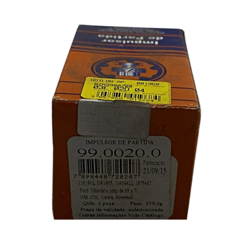 Impulsor Partida Bzm9900200 Bzm