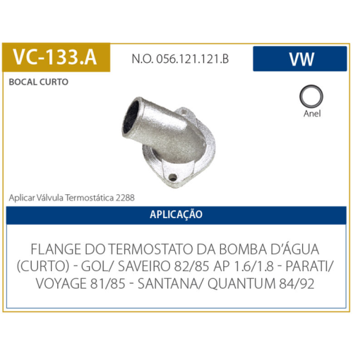 Camara Valvula Termostatica