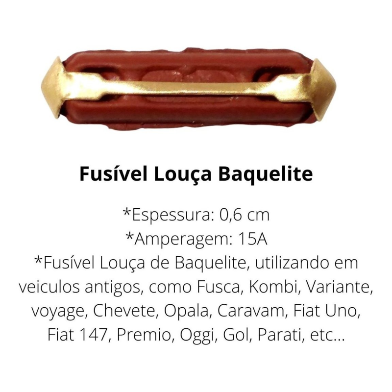 Fusivel Louca 15 A Mci