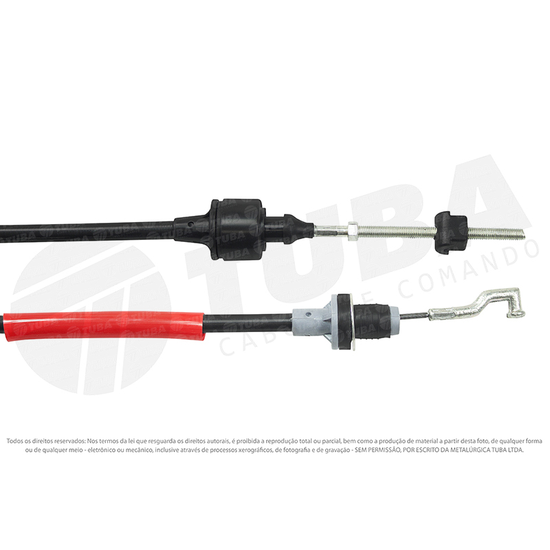 Cabo Embreagem    740 Mm Tuba