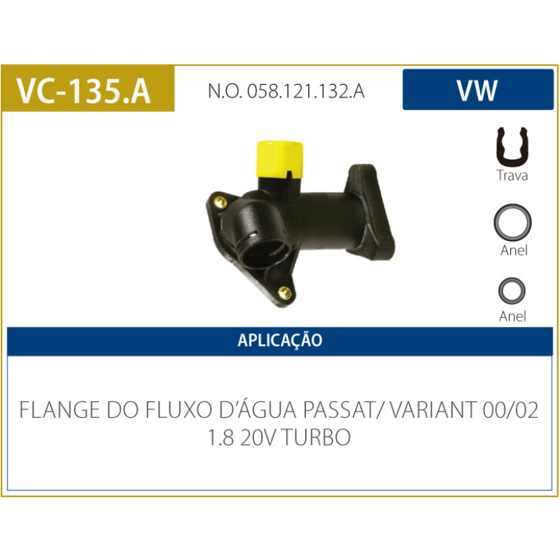 Flange Fluxo Dagua Valclei