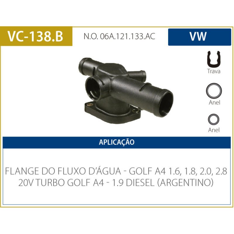 Flange Fluxo Dagua Valclei