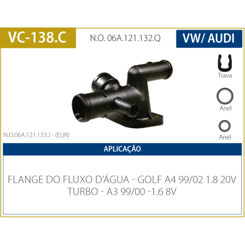 Flange Fluxo Dagua Valclei