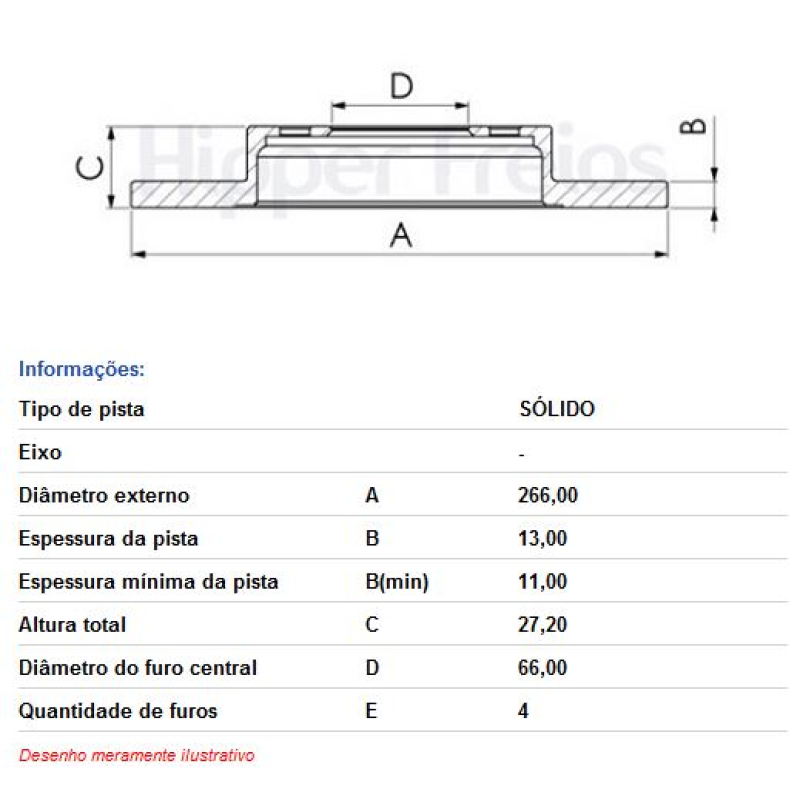 Disco Freio Diant Hf692 Hf
