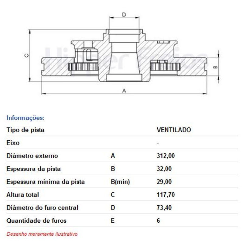 Disco Freio Diant Hf57 Hf