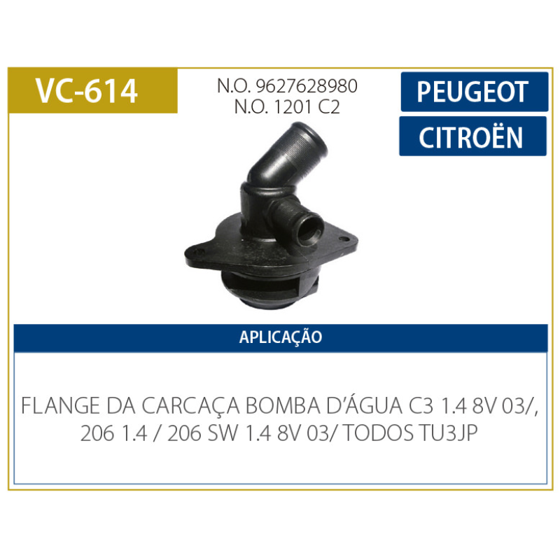 Flange Fluxo Dagua Valclei