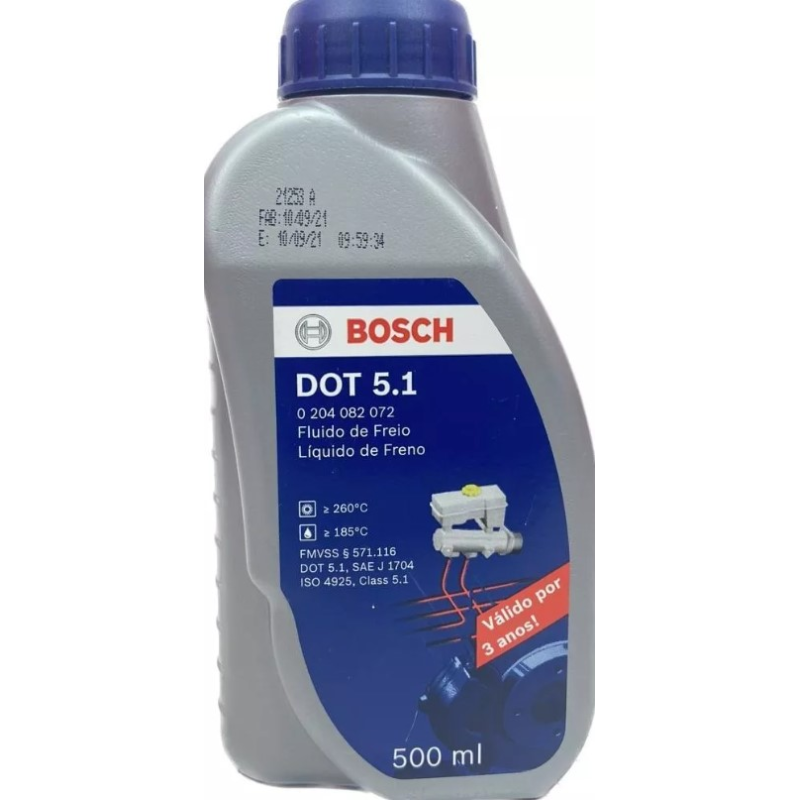 Fluido Freio Dot 5 0204082072 Bosch