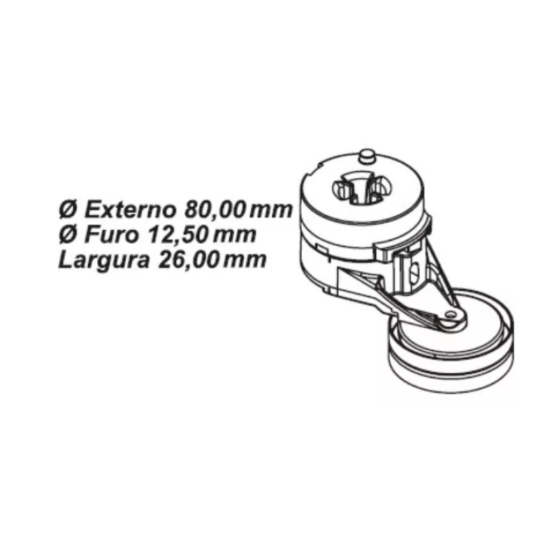 Tensor Alternador Nytron