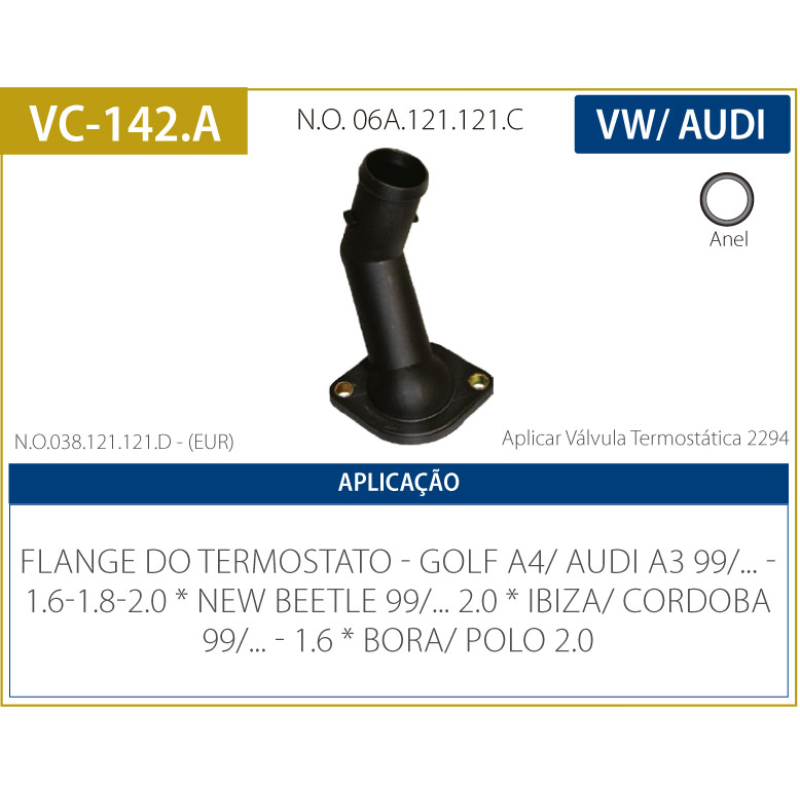Flange Termostato Valclei