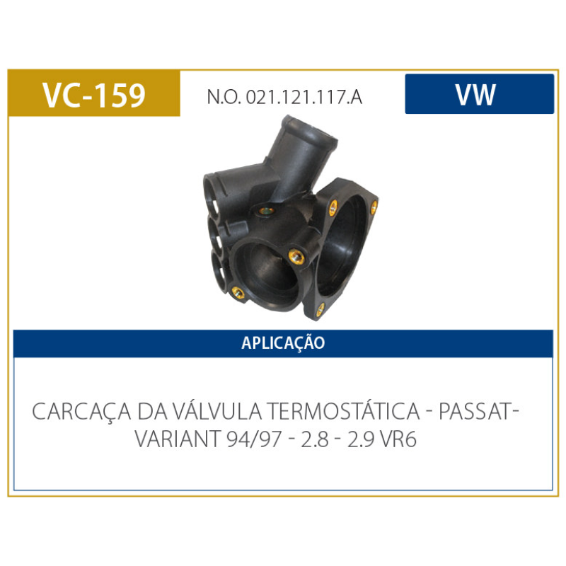 Carcaca Valvula Termostatica Valclei