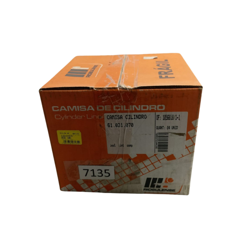 Camisa Cilindro Riosulense