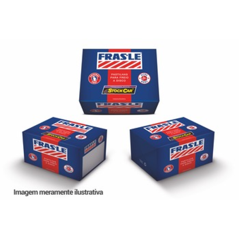 Pastilha Freio Tras Pd38 Frasle