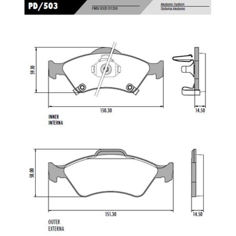 Pastilha Freio Pd503 Frasle