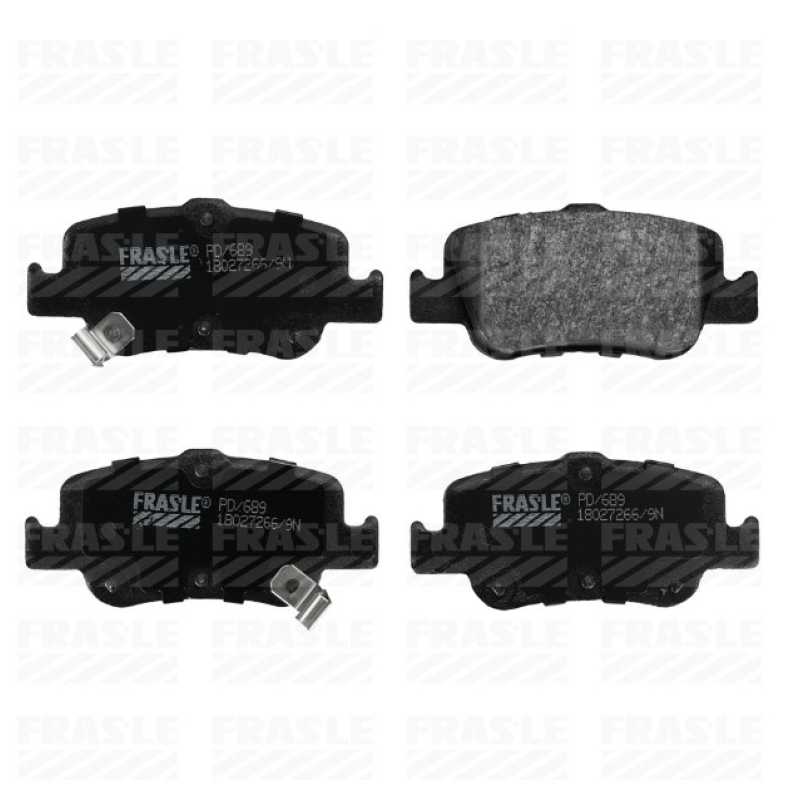 Pastilha Freio Tras Pd689 Frasle