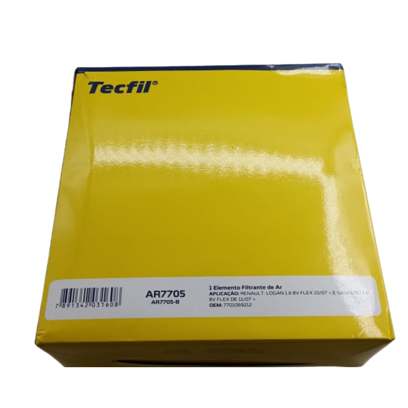 Filtro Ar Ar7705 Tecfil