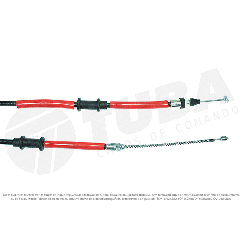 Cabo Freio Tras Esq 6327 Tuba