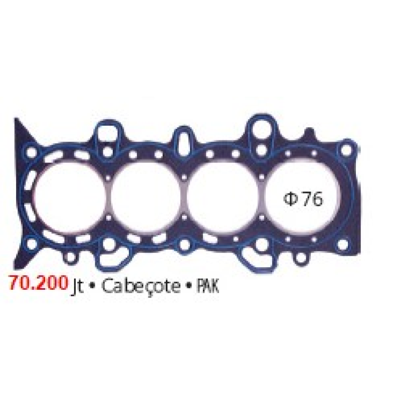 Junta Cabecote 70200 Brasvetec