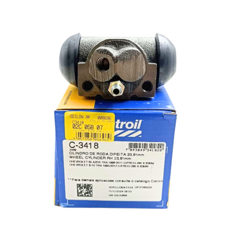 Cilindro Roda Dir C3418 Controil