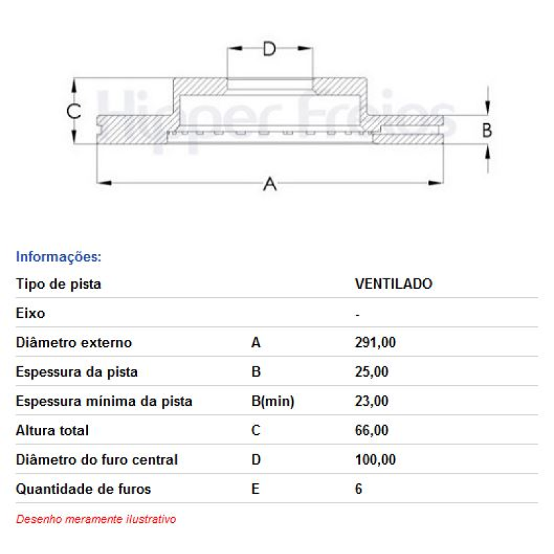 Disco Freio Diant Hf484 Hf