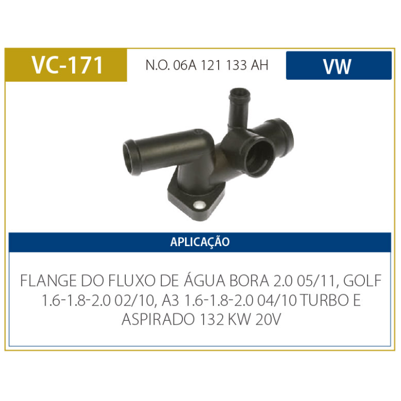Flange Fluxo Dagua Valclei