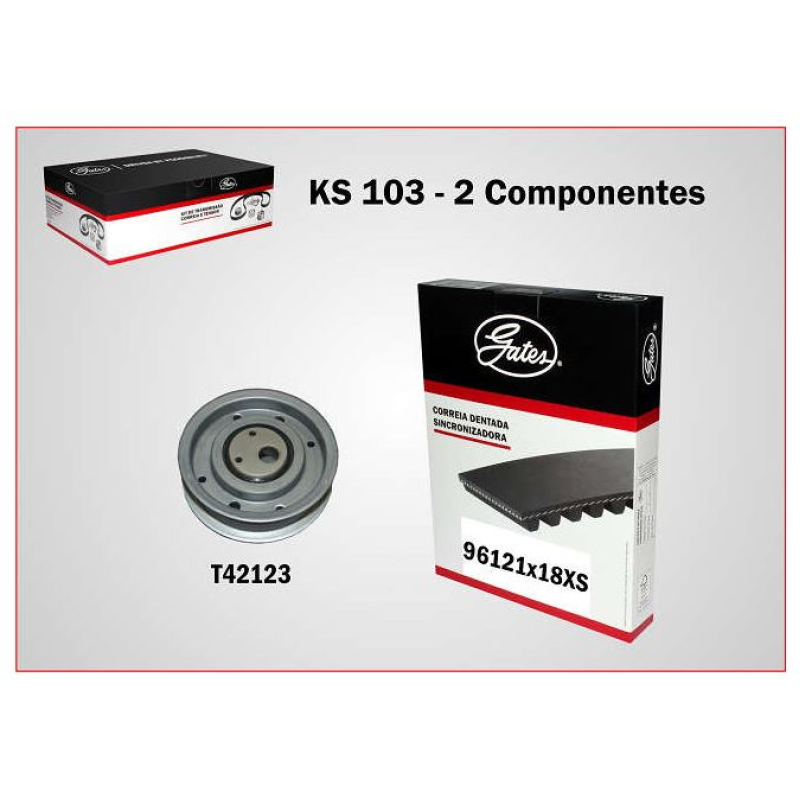 Kit Correia Sincronizadora Gates