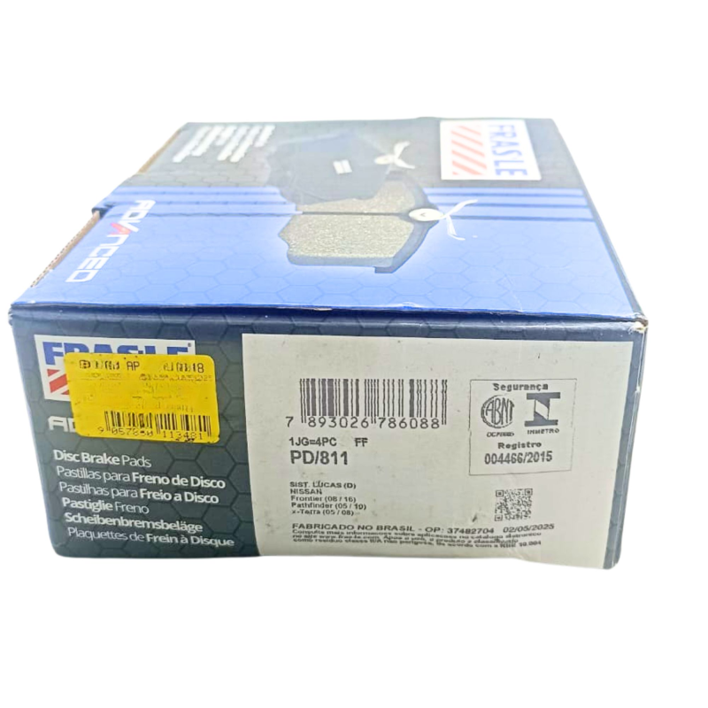 Pastilha Freio Pd811 Frasle