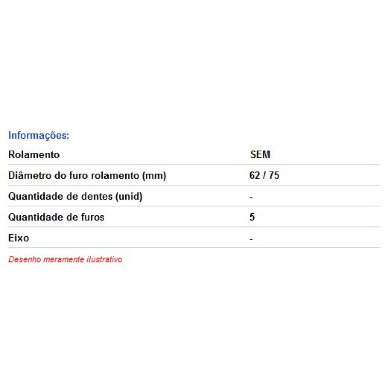 Cubo Roda Tras Hfct680 Hf