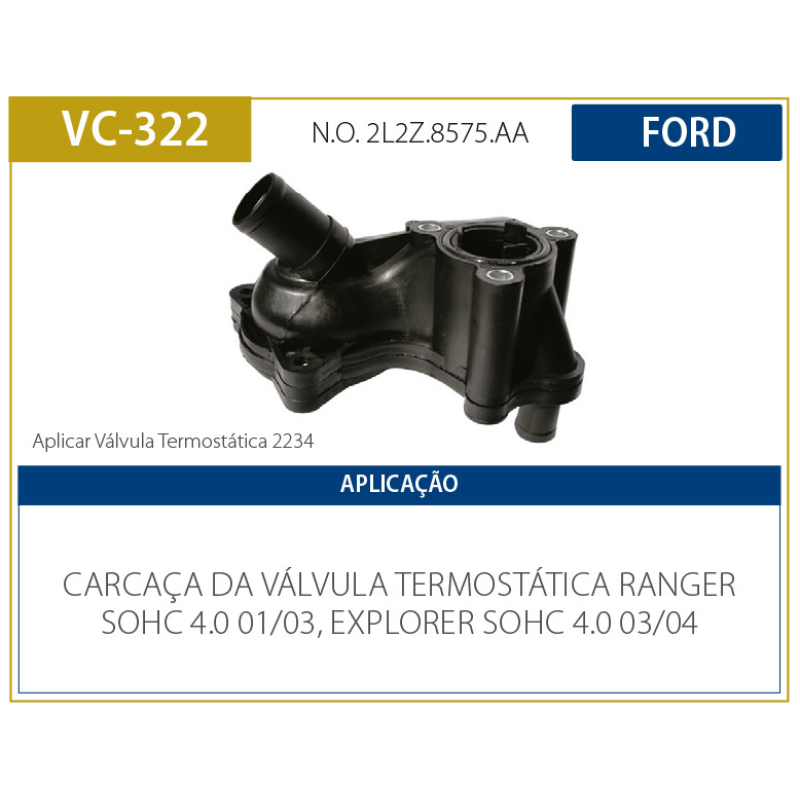 Carcaca Valvula Termostatica Valclei