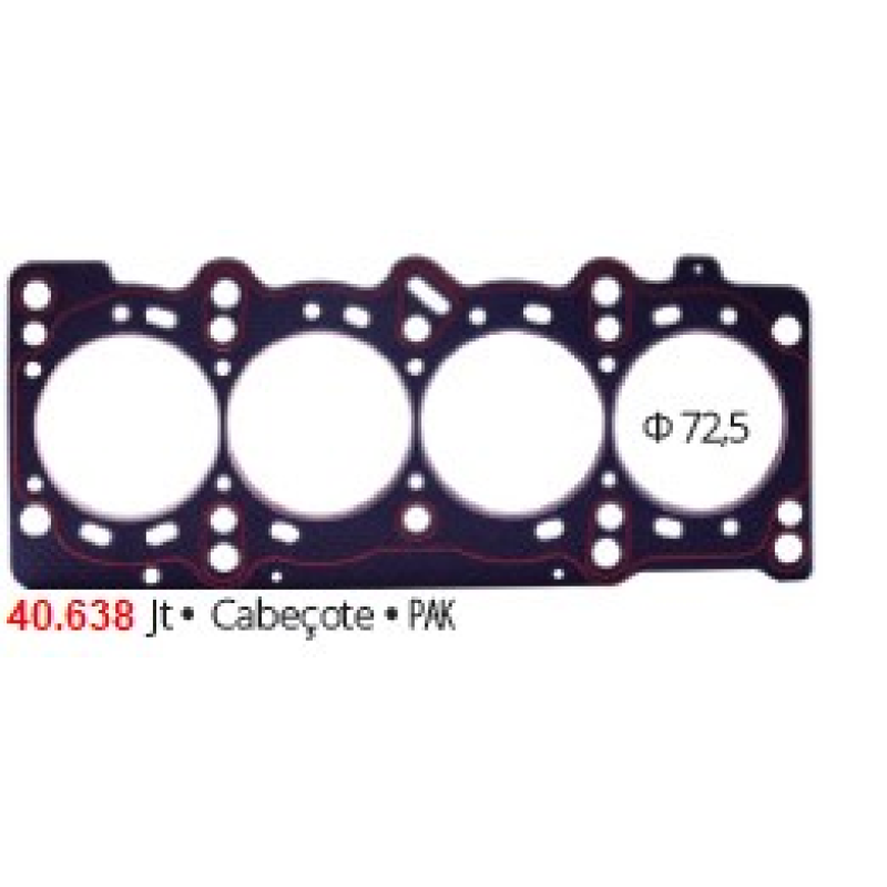 Junta Cabecote 40638 Brasvetec