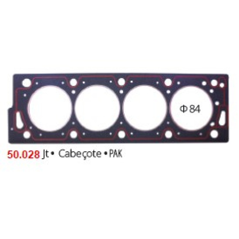 Junta Cabecote 50028 Brasvetec