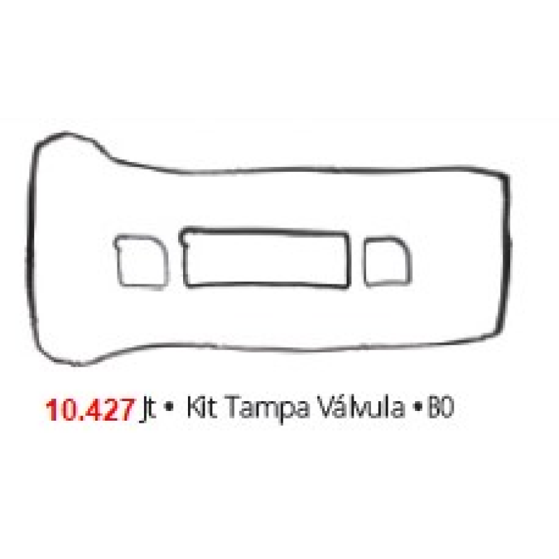 Junta Tampa Valvula 10427 Brasvetec