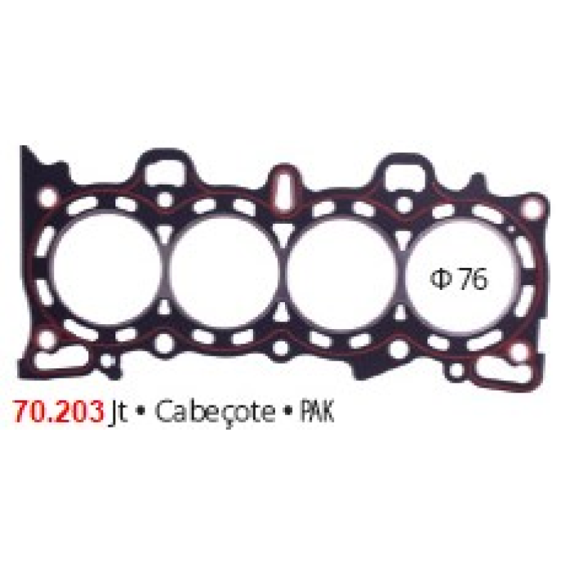 Junta Cabecote 70203 Brasvetec