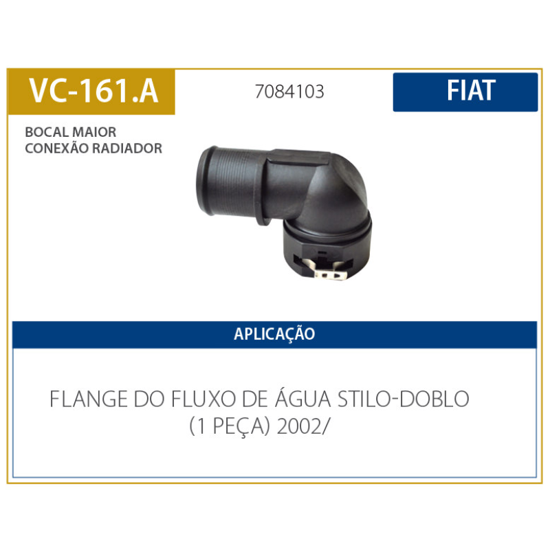 Conector Fluxo Agua Valclei