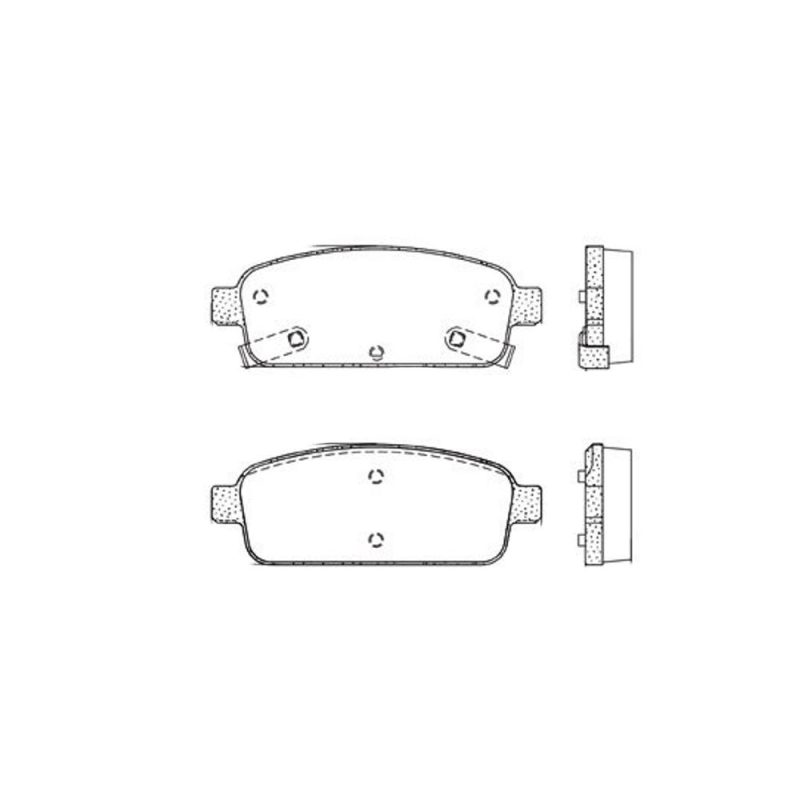 Pastilha Freio Tras Pd1102 Frasle