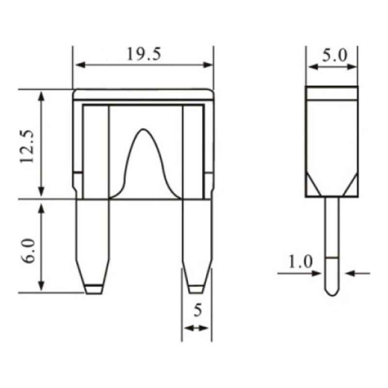 Fusivel Lamina 35 A Mci