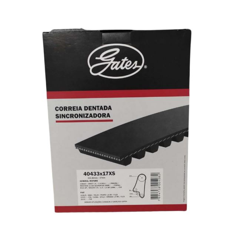 Correia Dentada Gates