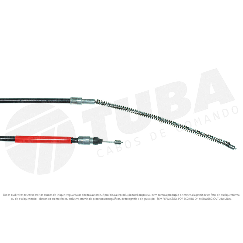 Cabo Freio Tras Esq 7232/gm265b/efra