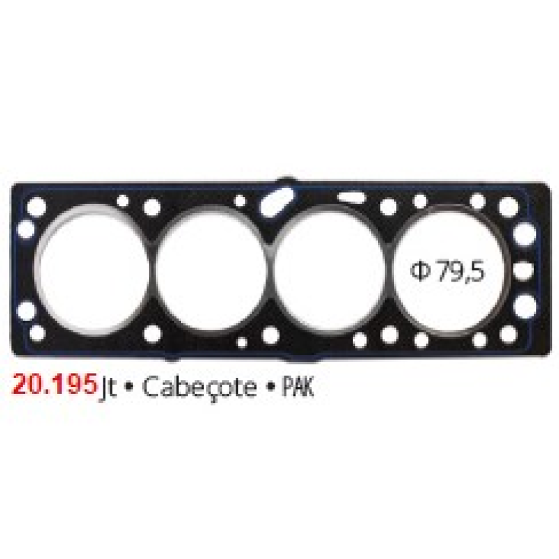 Junta Cabecote 10401au/20195 Universal