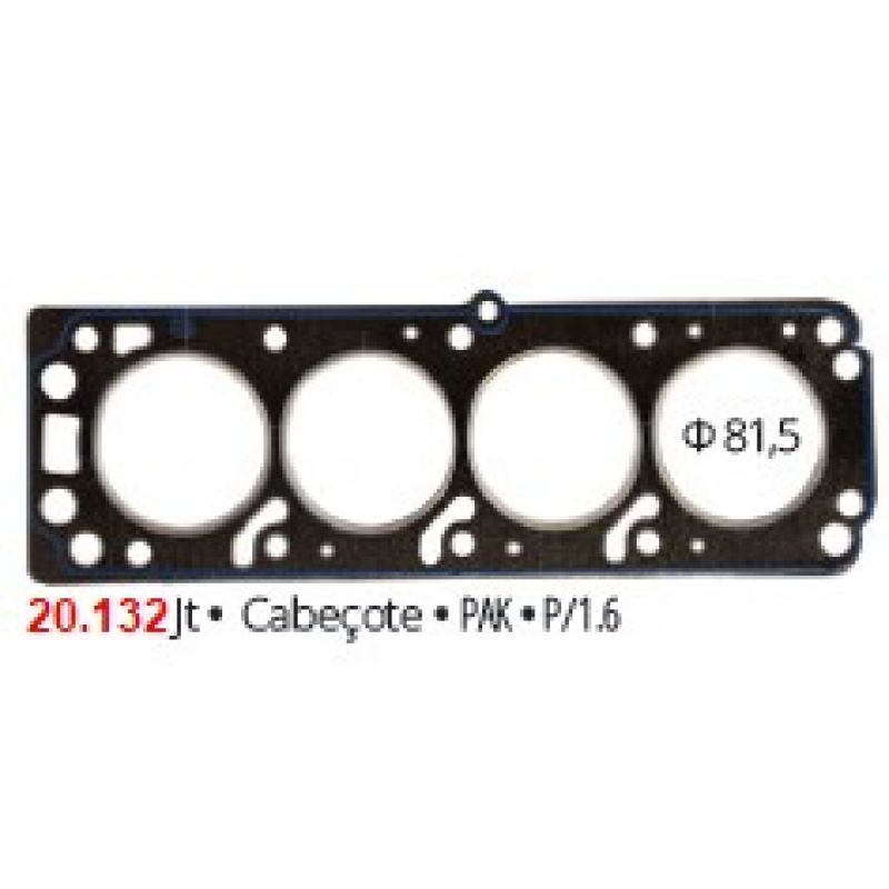 Junta Cabecote 10801au/20132 Brasvetec