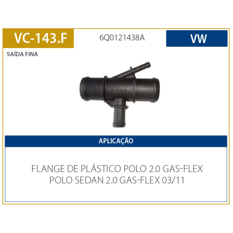Flange Fluxo Dagua Valclei