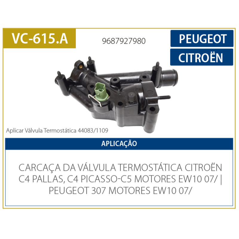 Carcaca Valvula Termostatica Valclei