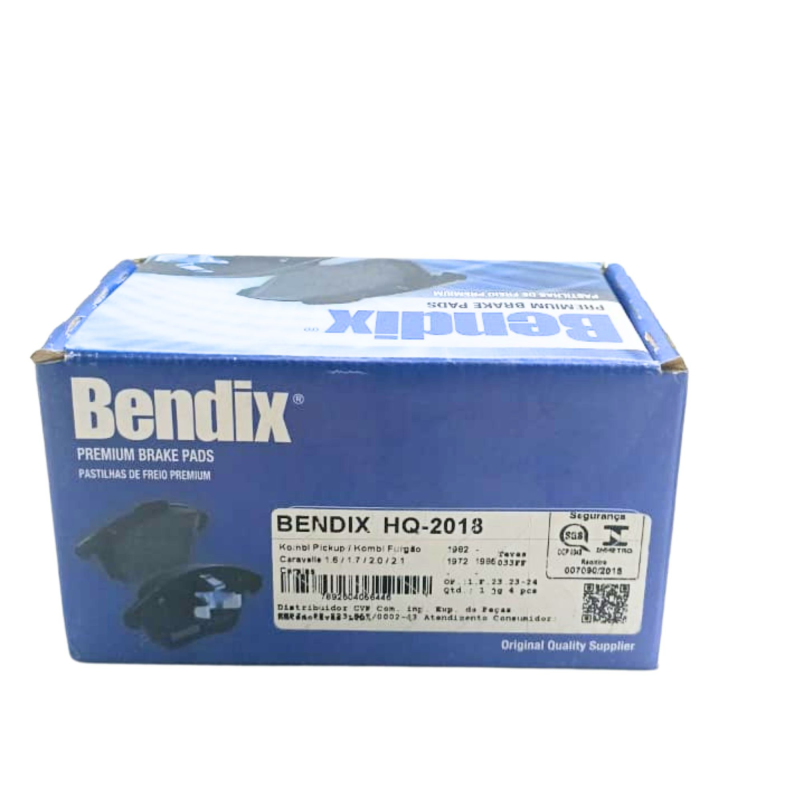 Pastilha Freio Hq2018 Bendix