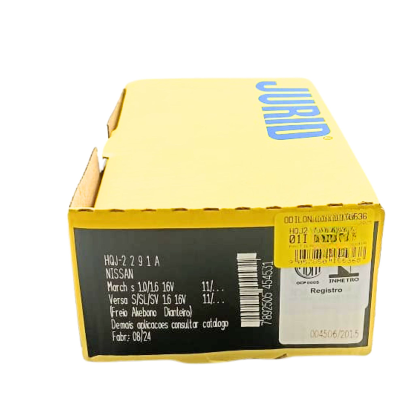 Pastilha Freio Hqj2291a Jurid