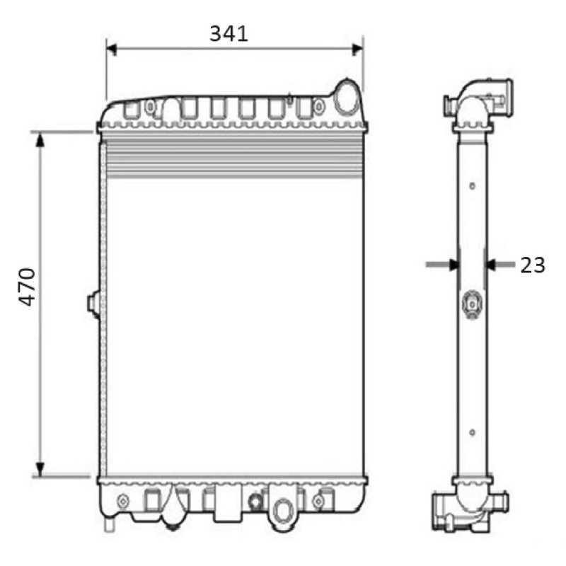 Radiador Ir48129 Irb