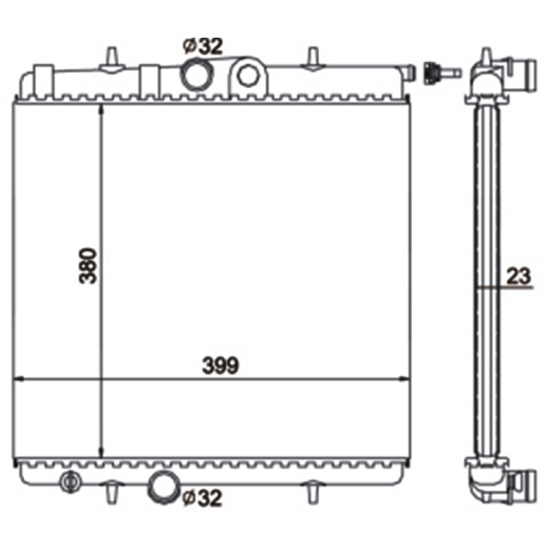 Radiador Ir48308 Irb