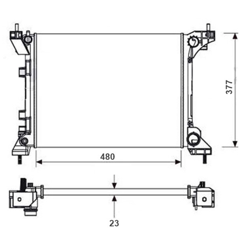 Radiador Ir48403 Irb