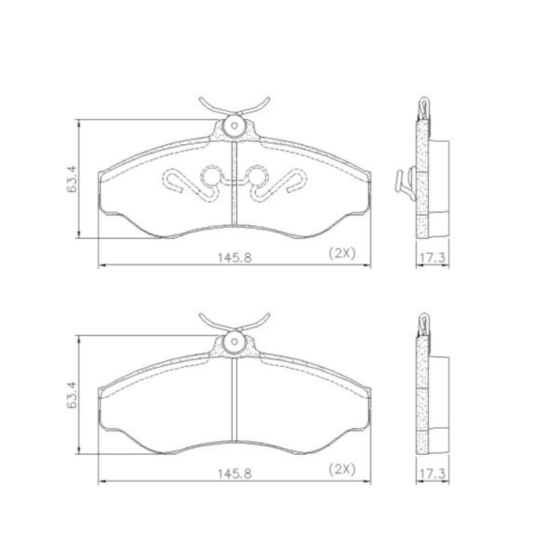 Pastilha Freio