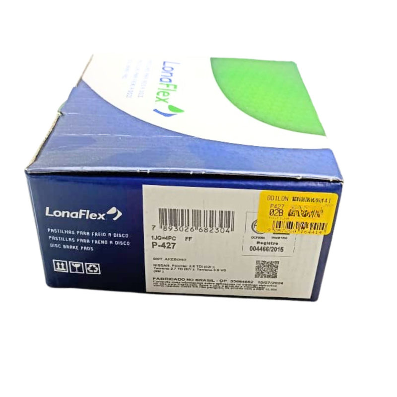 Pastilha Freio Lonaflex